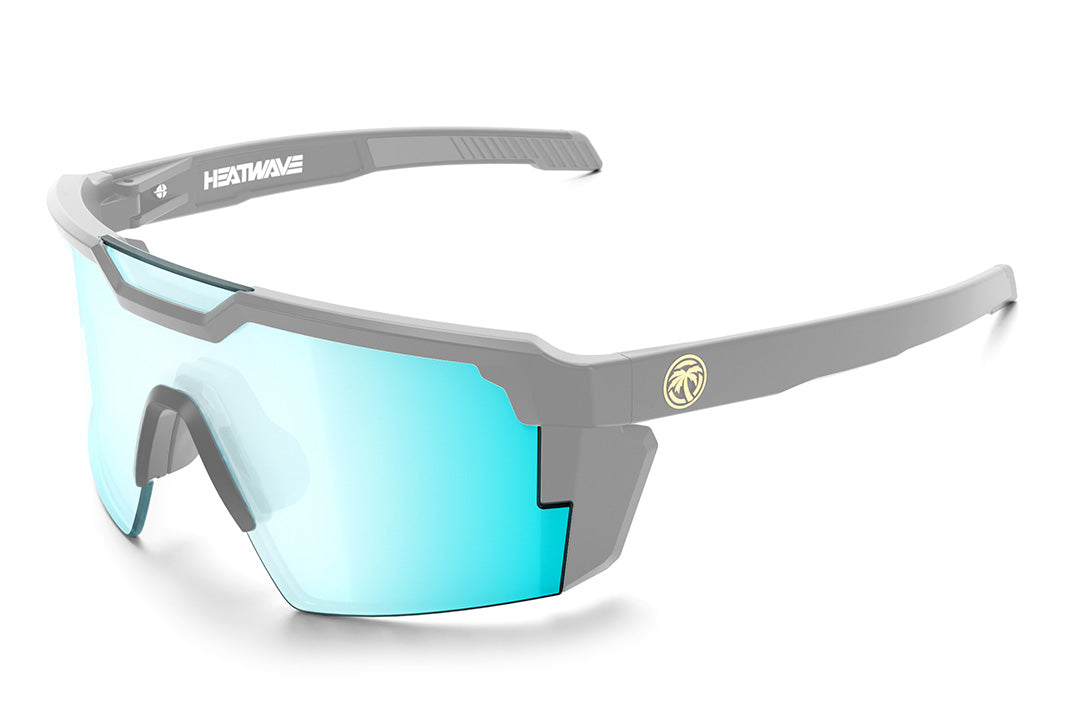 Heat Wave Visual Future Tech kit arctic chrome light blue replacement lens.