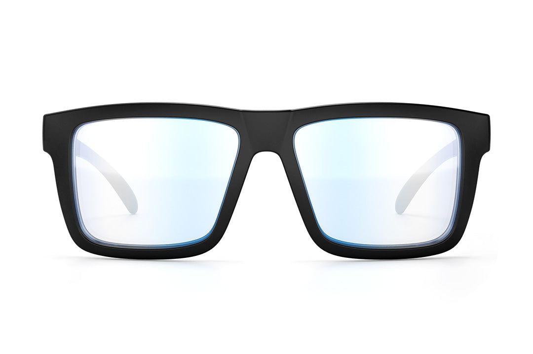 Heat Wave Visual XL Vise clear blue blocker lenses.