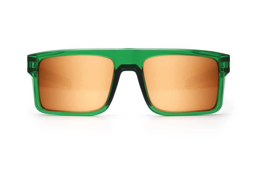 Front angle of the Performance Rayth Sunglasses: Cycad Green Z87+ on a white background.