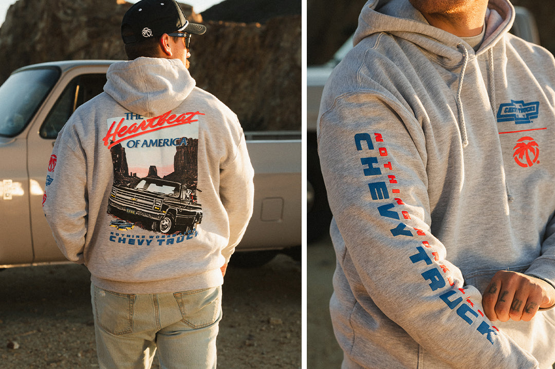 Heat Wave Chevy Trucks by ChevroletⓇ Sweatshirt