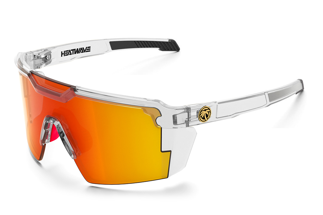 Future Tech Sunglasses: Vapor Clear Frame Sunblast Lens Z87+