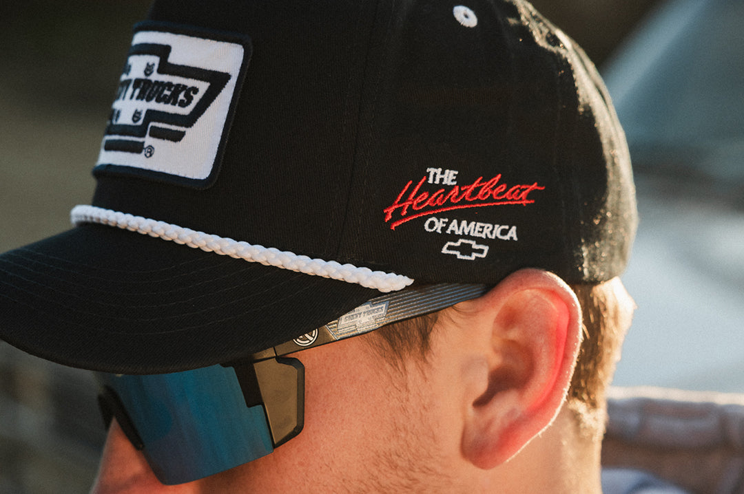 Heat Wave Chevy Trucks by ChevroletⓇ Hat - Navy