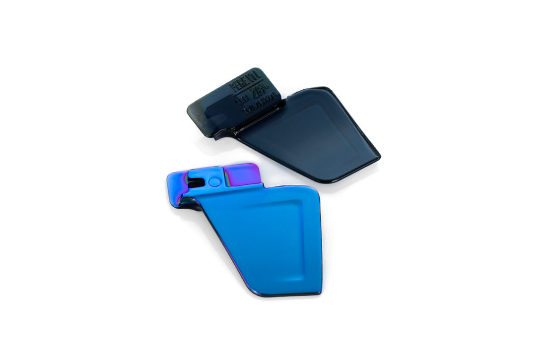 Heat Wave Visual Performance Vise and XL Vise Galaxy Blue replacement side shields.