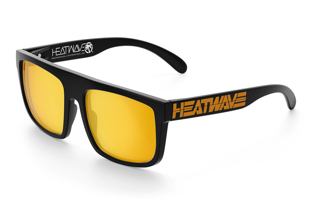 Regulator Sunglasses: Gold Billboard Customs | Heat Wave Visual display picture 1