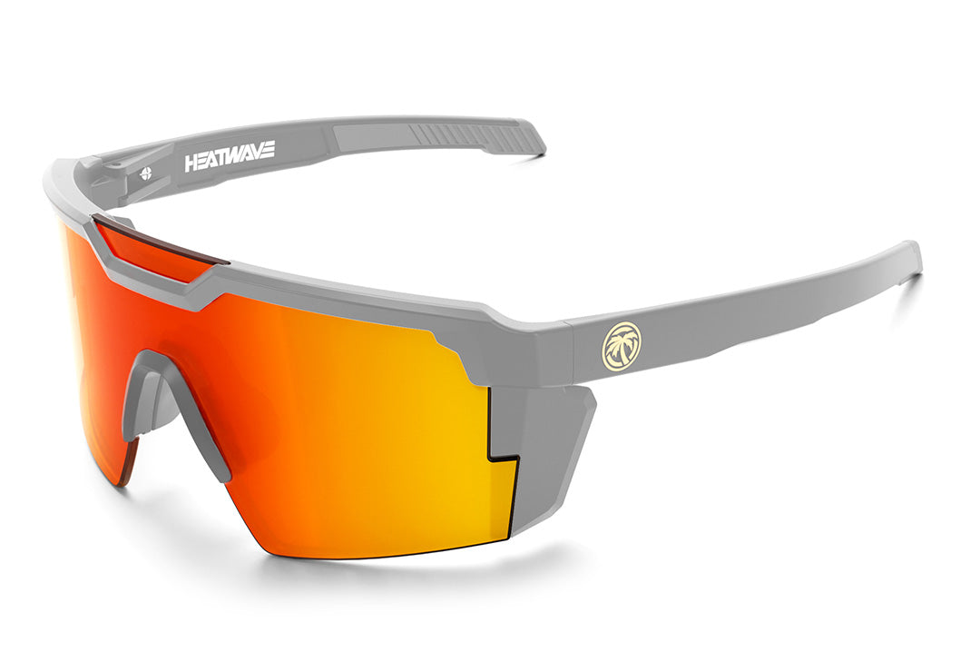 Heat Wave Visual Future Tech kit sunblast red orange replacement lens.