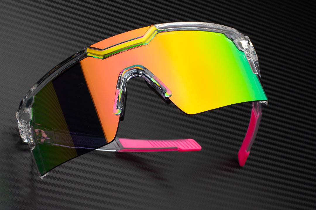 Future Tech Sunglasses: Vapor Clear Frame Spectrum Lens Z87+