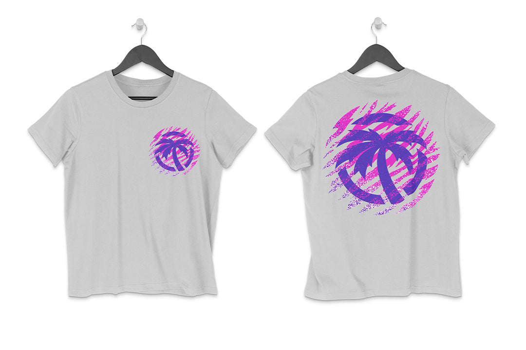 Heat Wave Vapor Frost Ladies T-Shirt