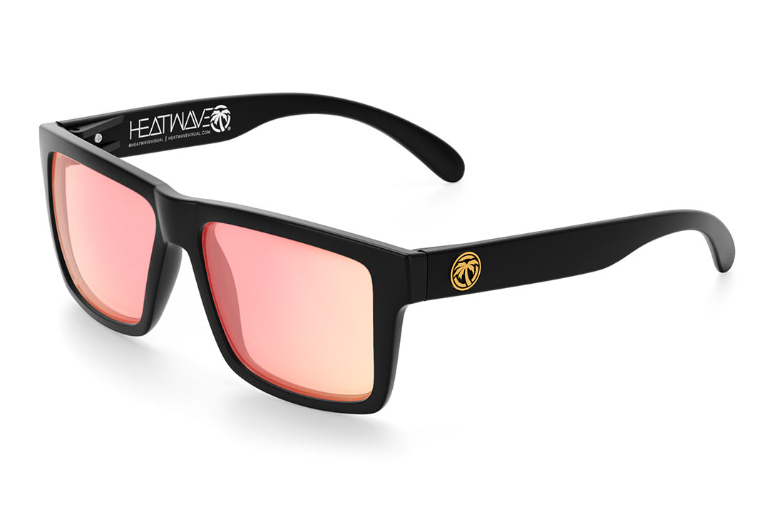 rose goggles Heatwave Vise Rose Gold Polarized Lens