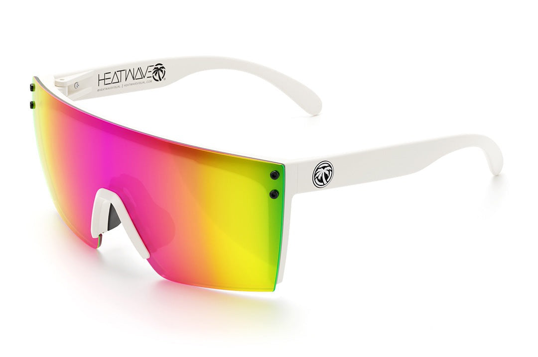 Lazer Face Sunglasses: WHITE FRAME Z87