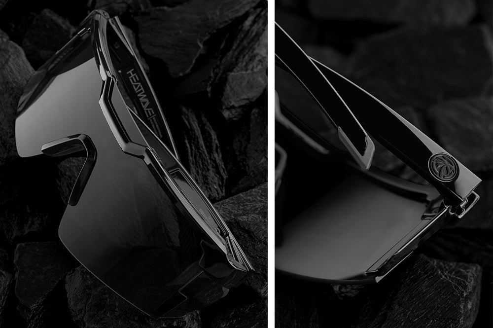 Future Tech Sunglasses: GLOSS BLACK Ultra Black Z87+