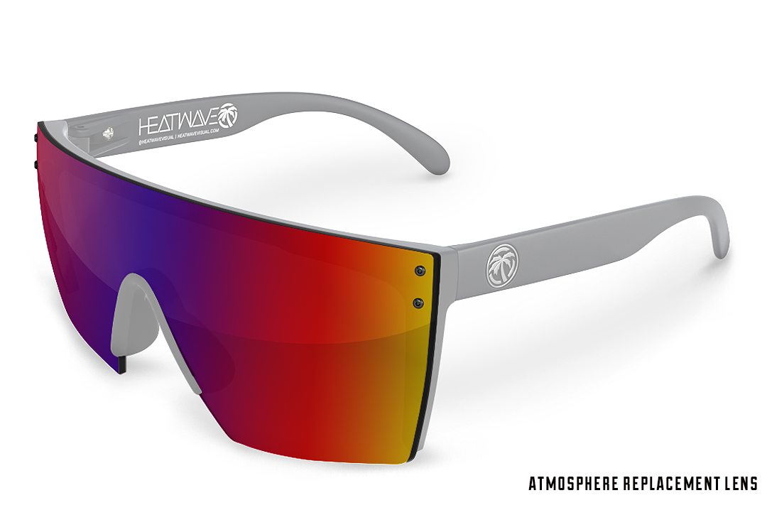 Heat Wave Visual Lazer Face atmosphere red blue lens.