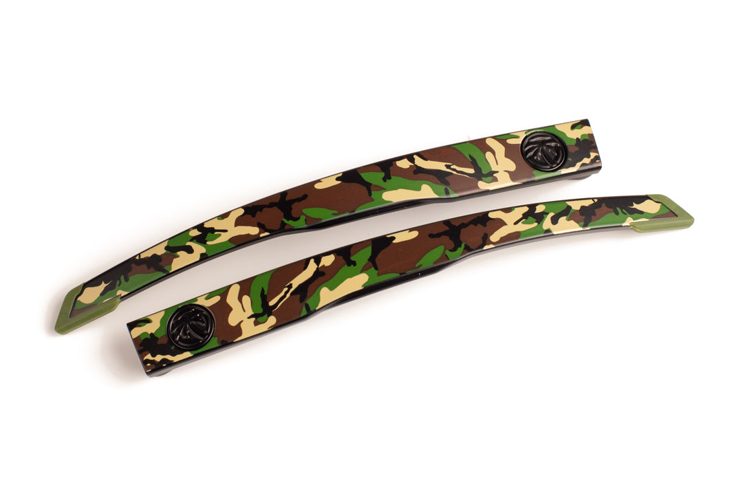 Heat Wave Visual Future Tech and Vector Replacement Arms with woodland camo print.