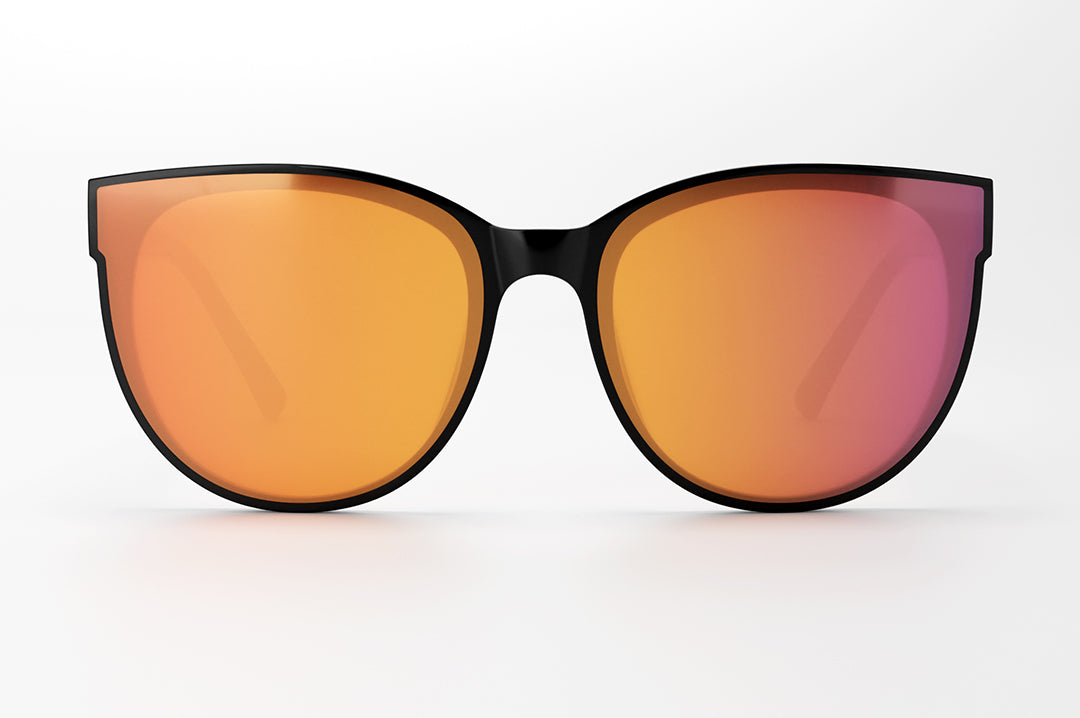 Heat Wave Visual Womens Carat rose gold lenses.