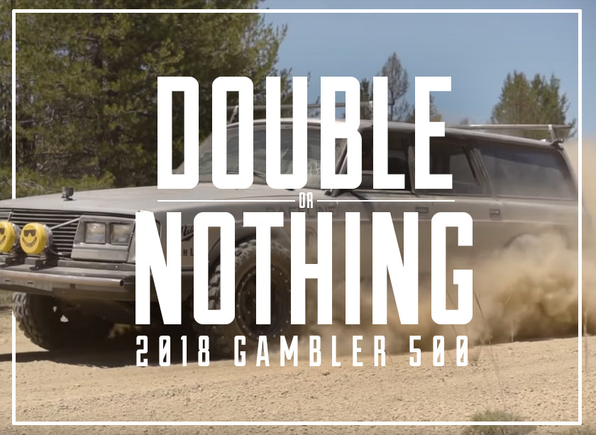 Double or Nothing - The 2018 Gambler 500