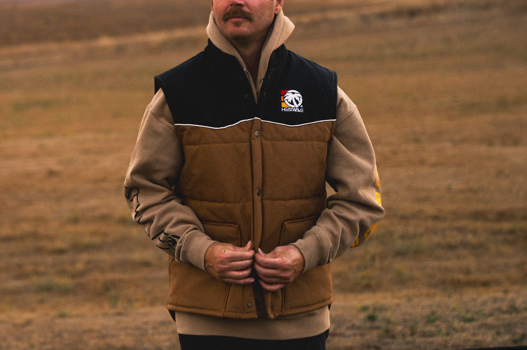 Heat Wave 3 Stripe Cab Over Vest