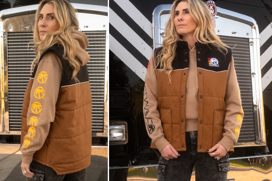 Heat Wave 3 Stripe Cab Over Vest