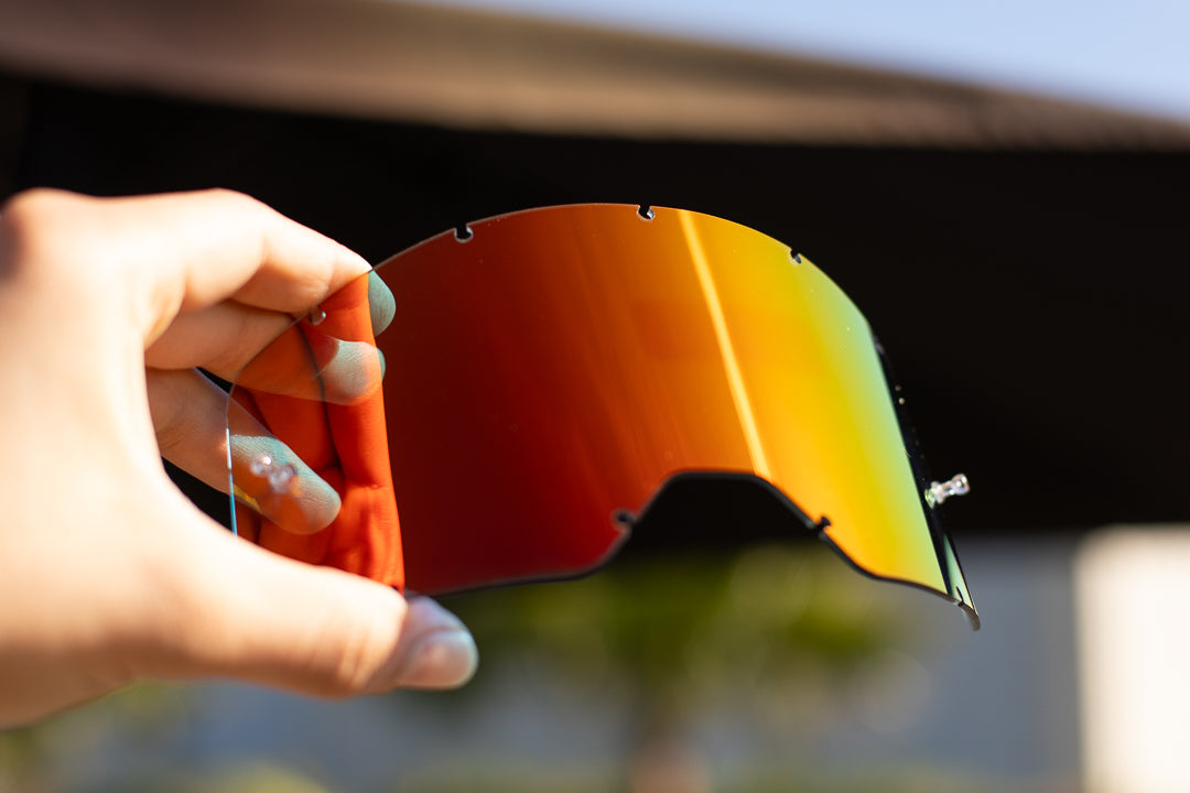 Heat Wave Visual MXG-250 Goggle Replacement lens in sunblast.