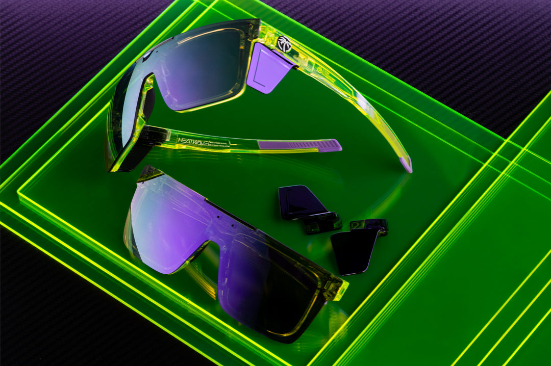 洋楽 G-Rap TOTAL PACKAGE - 4U Performance Quatro Sunglasses: Firestorm Z87+ | Heat Wave Visual