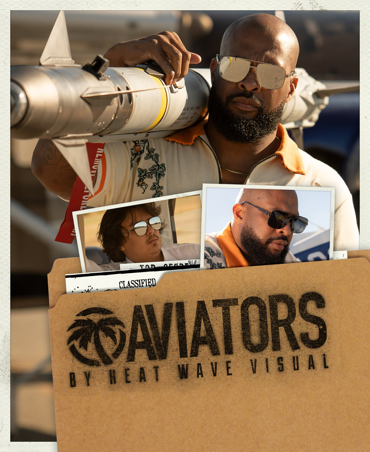 Heat Wave Visual: Highly Visual Custom Sunglasses