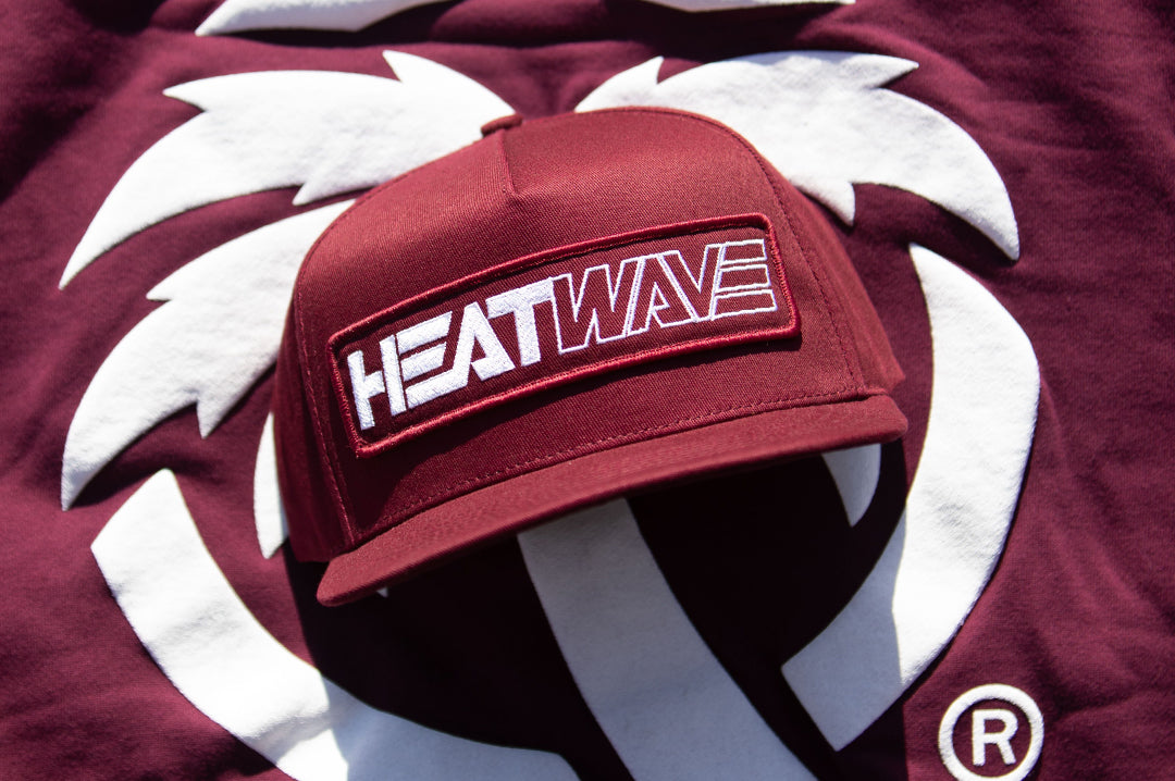 HWV Billboard Split Hat MAROON