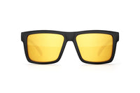 VISE Z87 Sunglasses Black Frame: Gold Lens