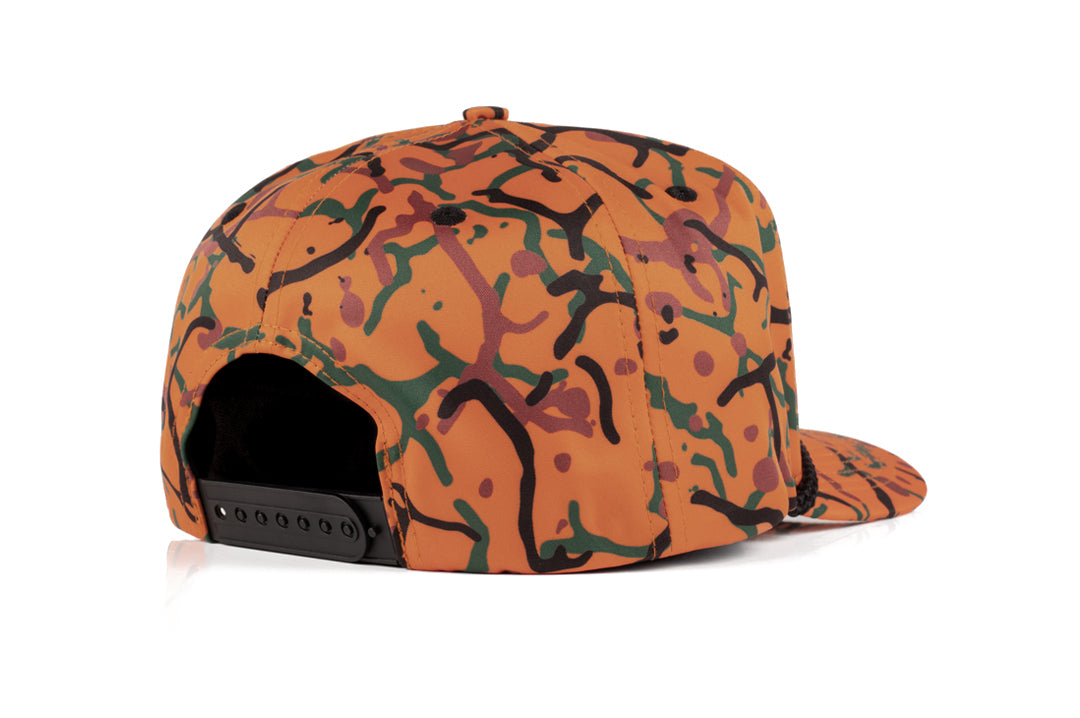 Back view of the Heat Wave Visual Bolt Patch FIRECAMO Hat.