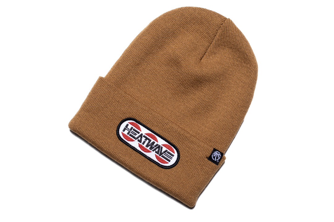 Heat Wave Visual Butterfly Oatmeal Beanie.