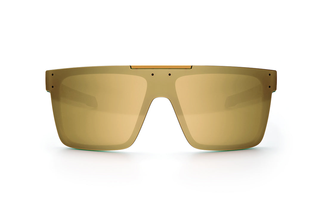 Performance Quatro Sunglasses: Cycad Green Z87+ | Heat Wave Visual