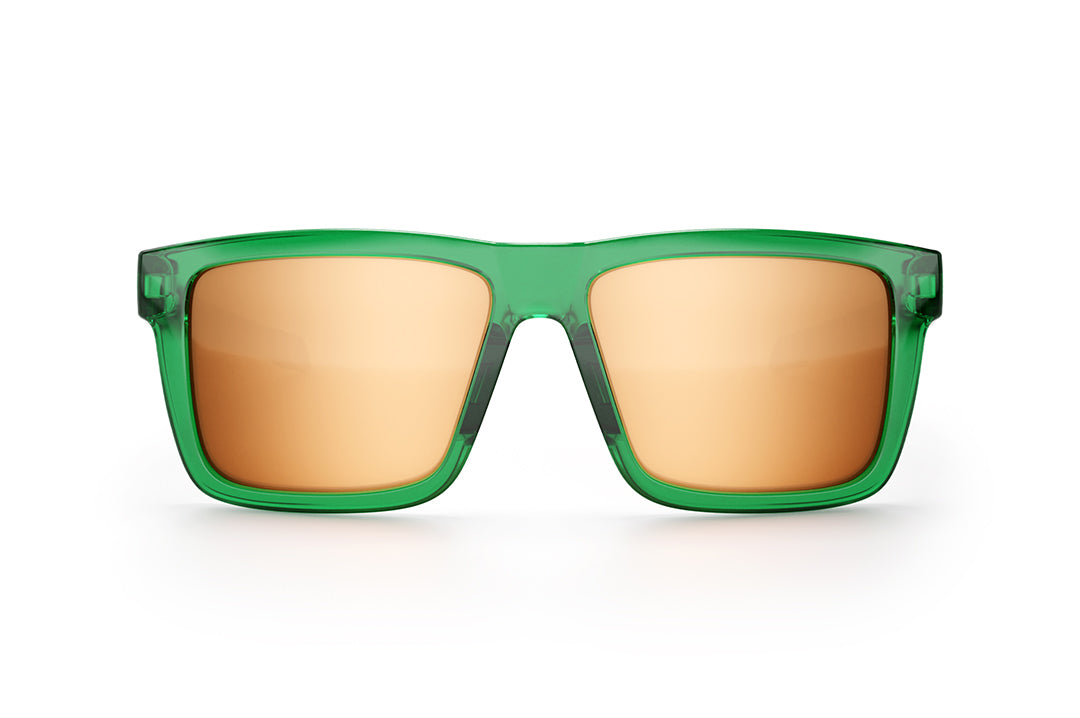 Front angle shot of the Performance XL VISE Sunglasses Frame: Cycad Green Z87+ on a white background.