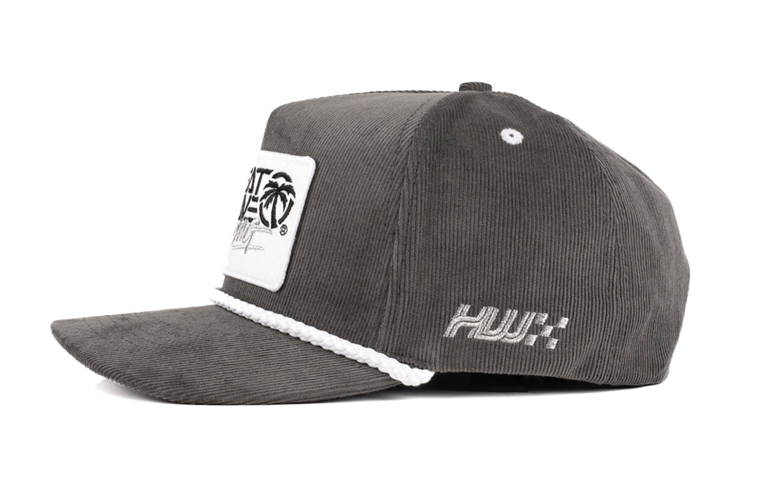 HWV Checker Racing Hat GT SILVER