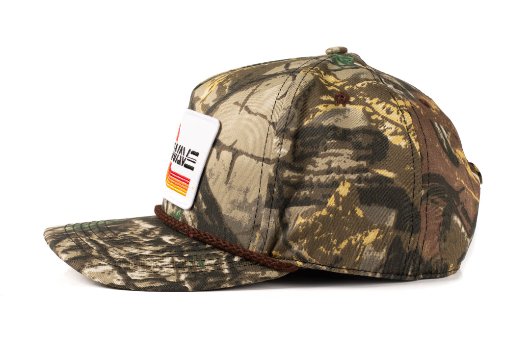 Side View of Heat Wave Visual Chopper Hunter Camo Hat