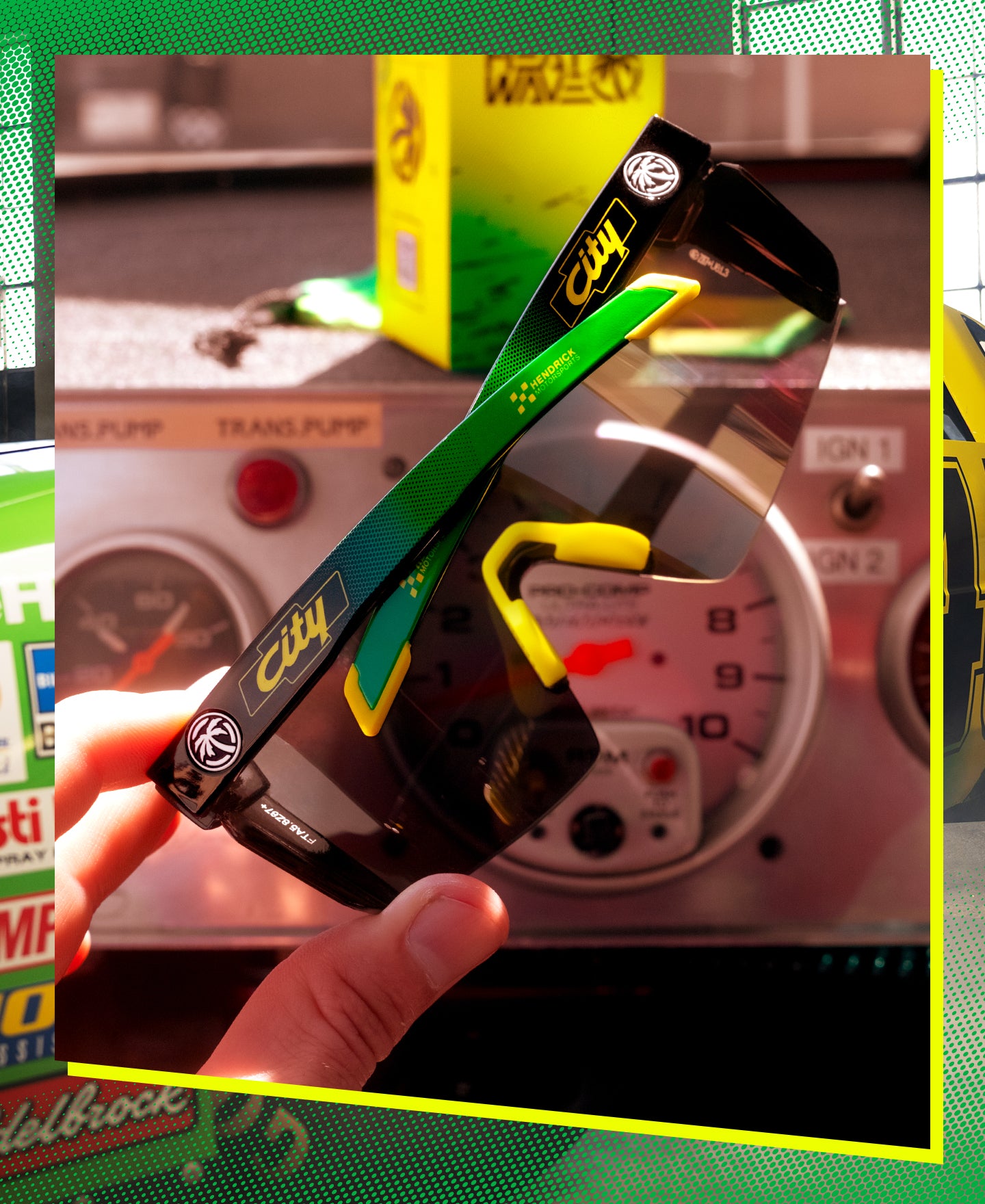 Future Tech Z87+ Sunglasses: City Chevrolet X Hendrick Motorsports