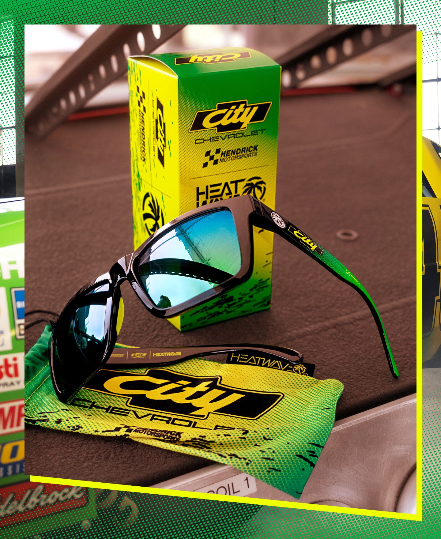 XL Vise Z87 Sunglasses: City Chevrolet X Hendrick Motorsports