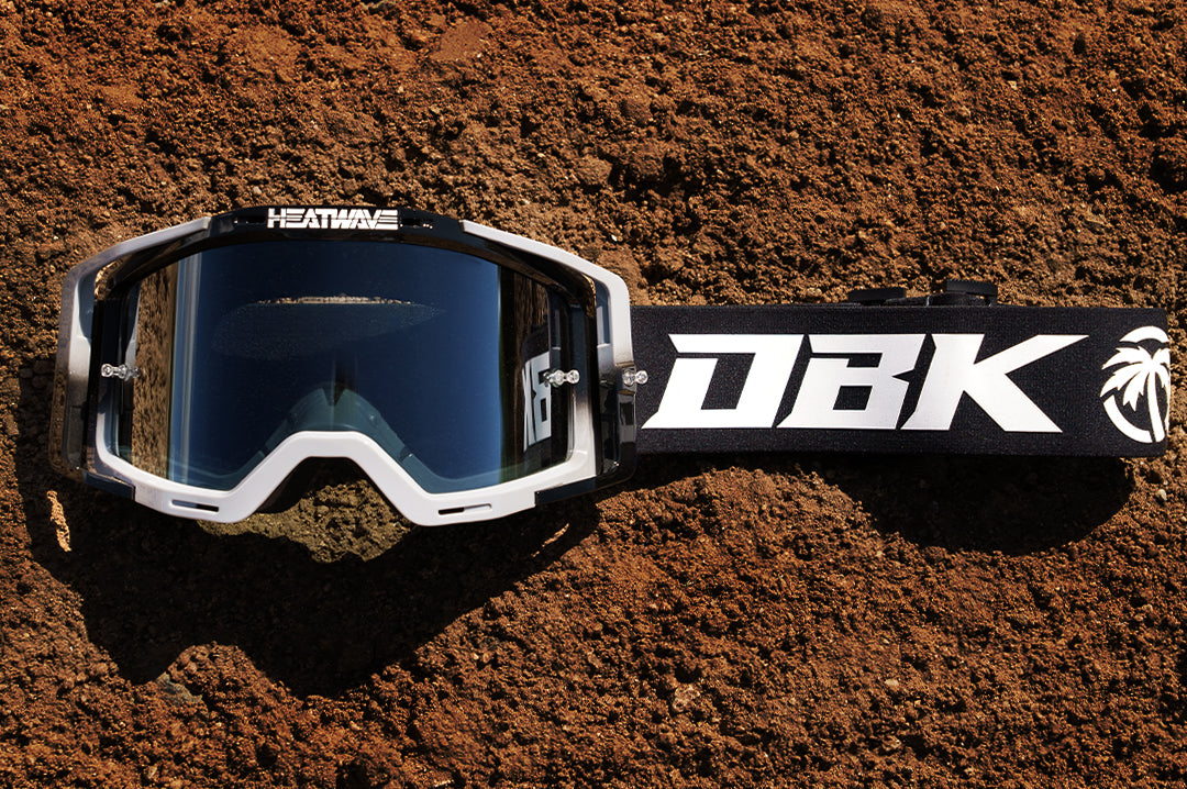 Heat Wave Visual x DBK MXG-250 Moto Goggles. 