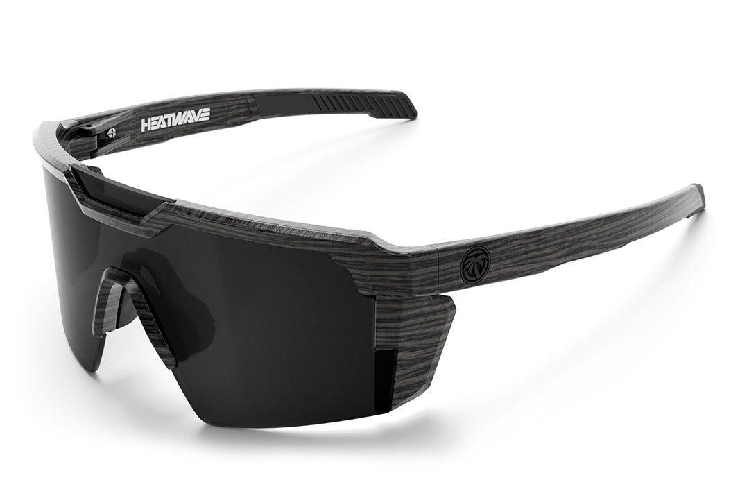 3/4 angle shot of the Future Tech Sunglasses: Deadwood Z87+ on a white background
