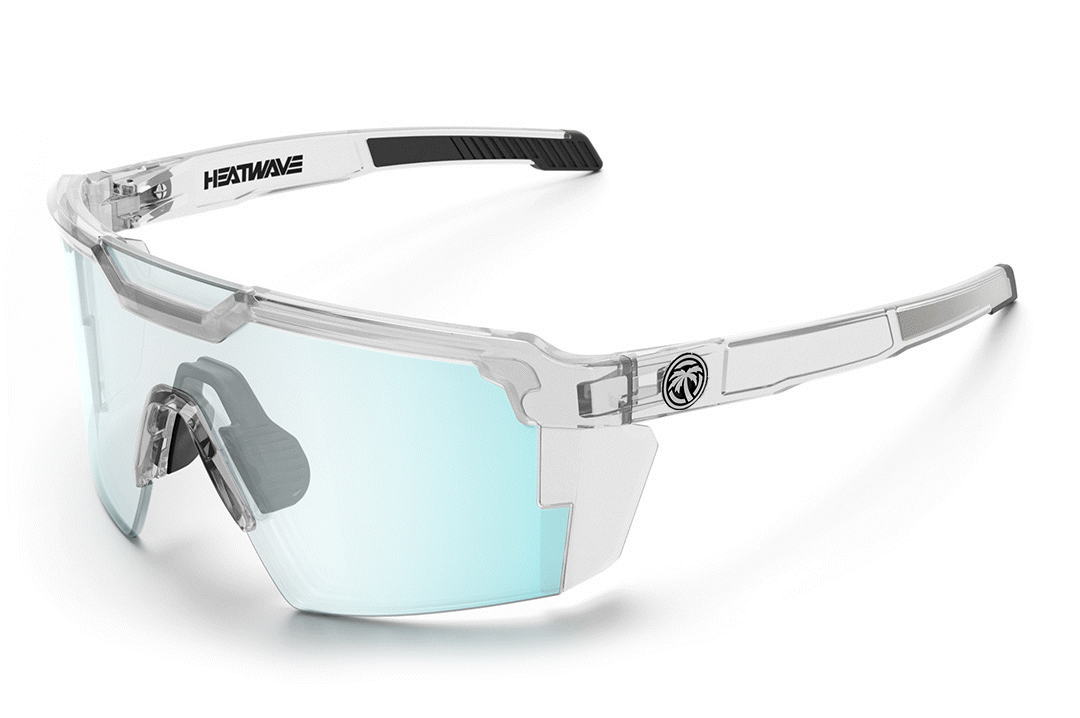 Future Tech Sunglasses: Vapor Clear Frame ARCTIC Photochromic Lens Z87+