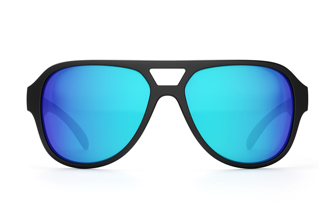 Heat Wave Visual Supercat galaxy blue lenses.