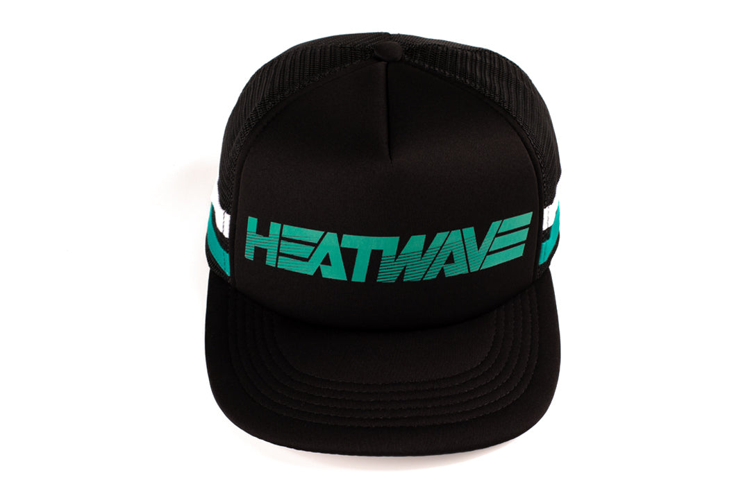 Front of the Heat Wave Visual Hydrocraft Trucker Hat.