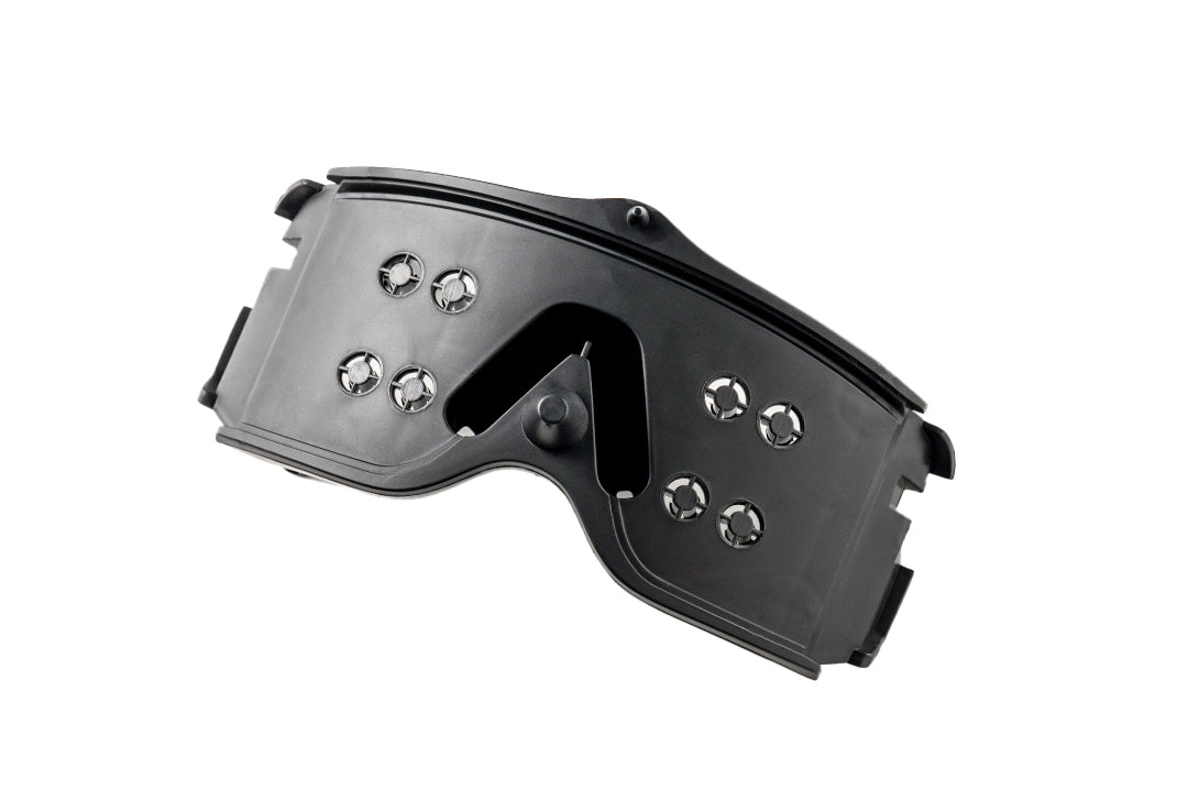 The Skynet Sunglasses: LPF Replacement Jig on a white background.