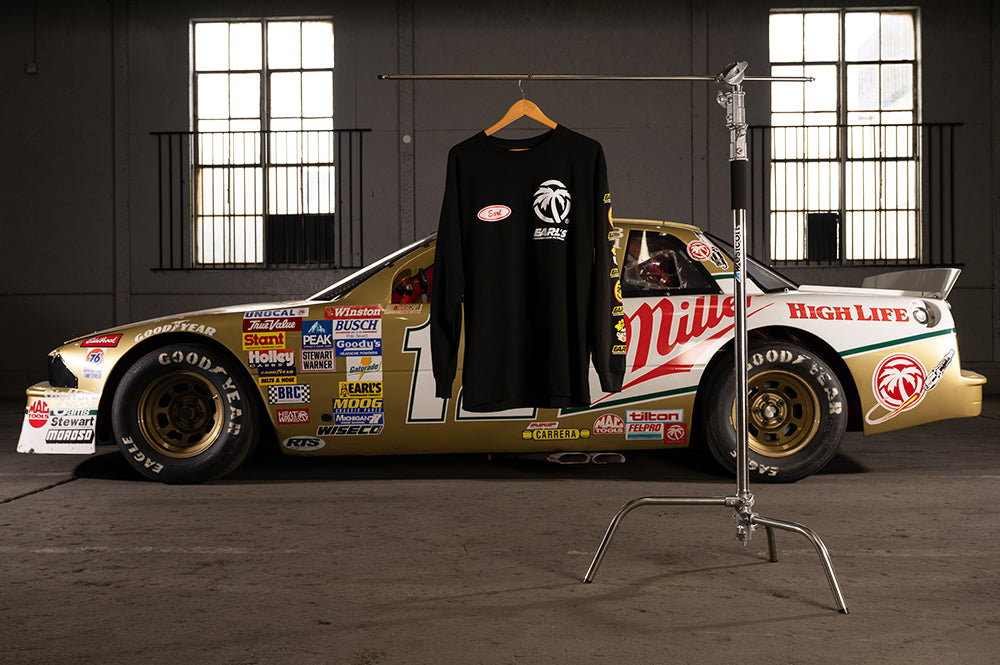 Front of the Earl's x Heat Wave Visual Long Sleeve. 