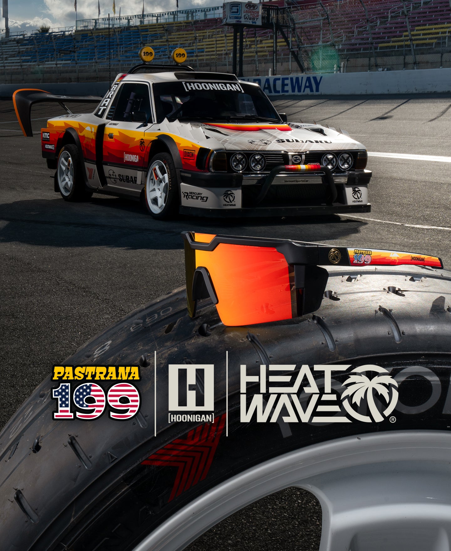 Future Tech Sunglasses: HOONIGAN PASTRANA Customs | Heat Wave Visual