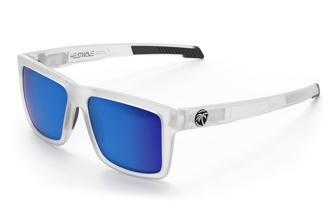 The Performance Vise Sunglasses: Vapor Frost Frame Coastal Lens Z87+ on a white background.