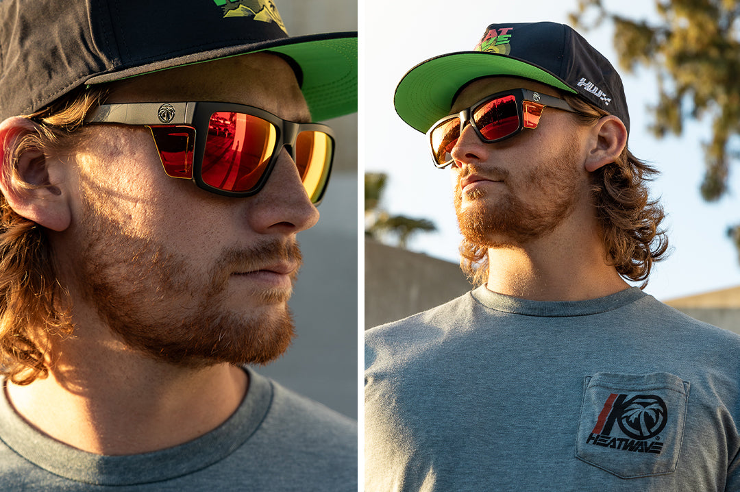 Performance VISE Z87+ Safety Glasses | Heat Wave Visual