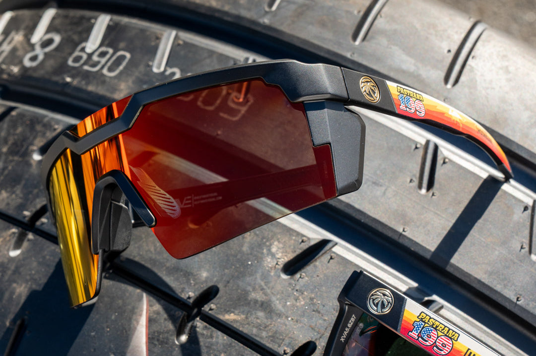 フェステナレンテ Future Tech Sunglasses: HOONIGAN PASTRANA Customs | Heat Wave Visual