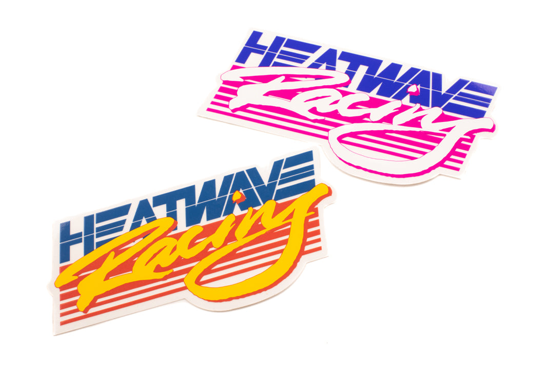 Heat Wave Visual Racing Stickers.