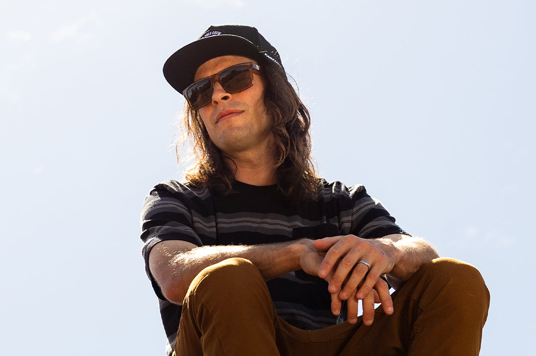 XL VISE Sunglasses : Saddle | Heat Wave Visual