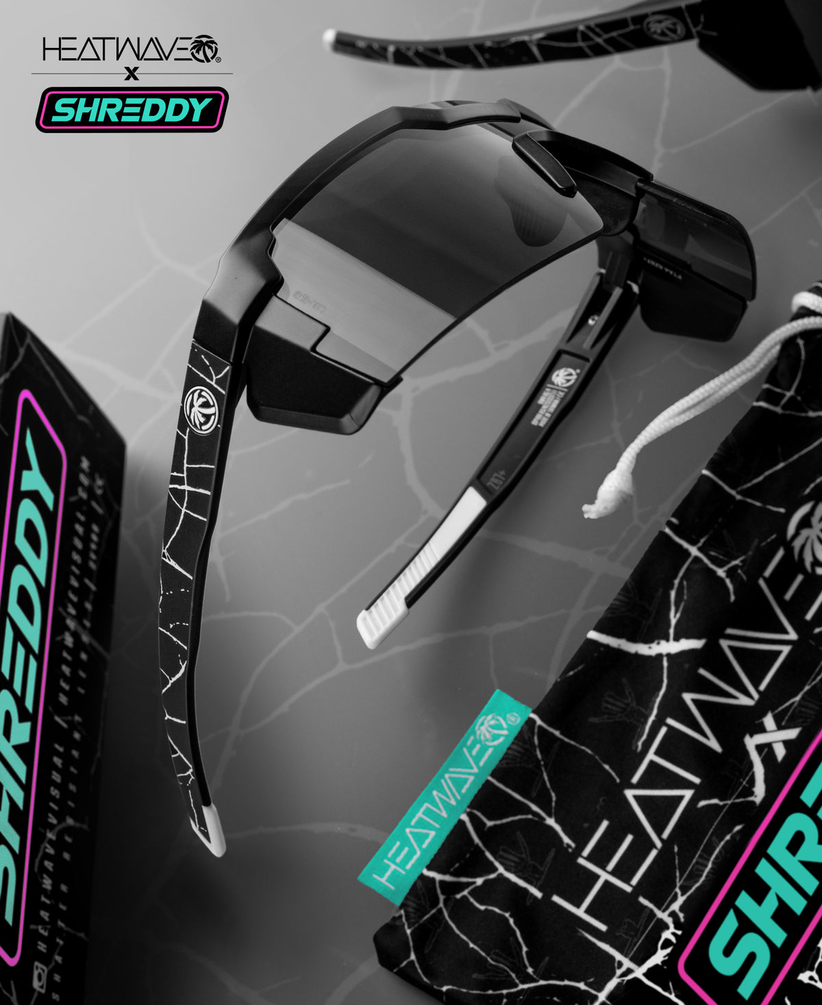 Heat Wave Visual: Highly Visual Custom Sunglasses