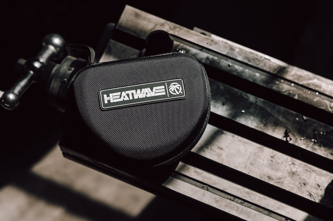 Product package for the Skynet Sunglasses: LPF Replacement Jig with Heatwave brand logo