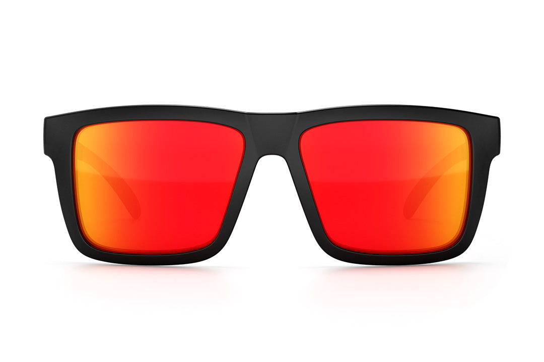 Heat Wave Visual XL Vise sunblast orange yellow lenses.