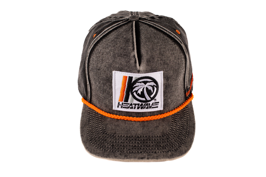 Top view of the Heat Wave Visual Turbo Ring Hat. 